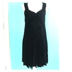 H&M Hand made limited edition fringe dress